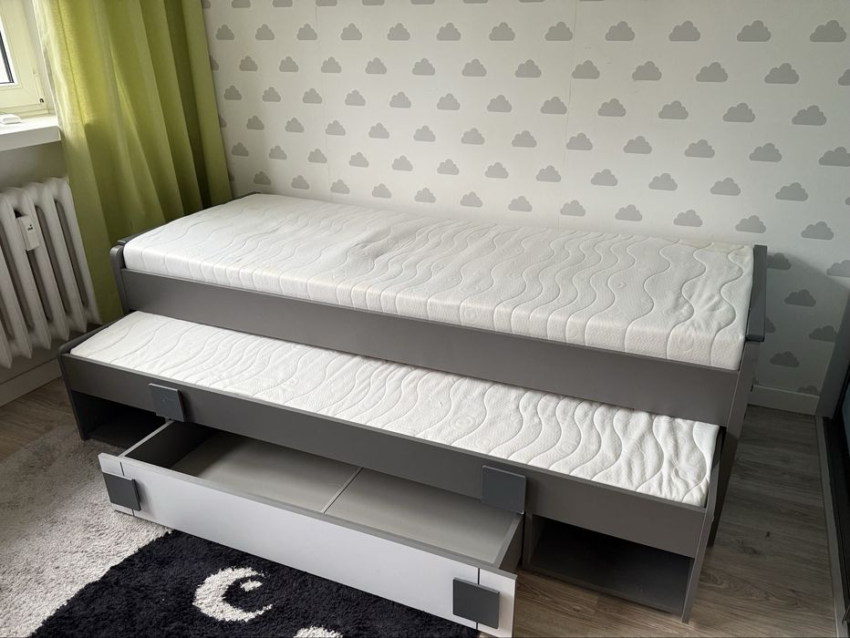 Łóżko z szufladami, 80x200