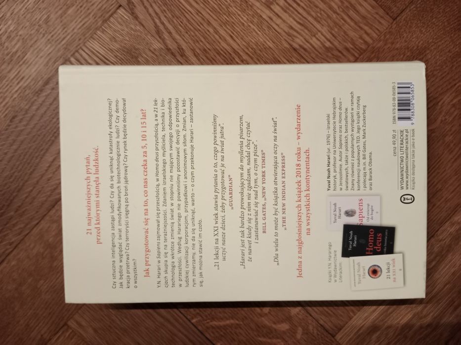 Yuval Noah Harari 21 lekcji na XXI wiek