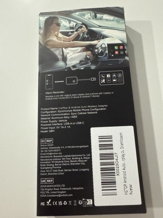 Carplay S/Fios Adapter