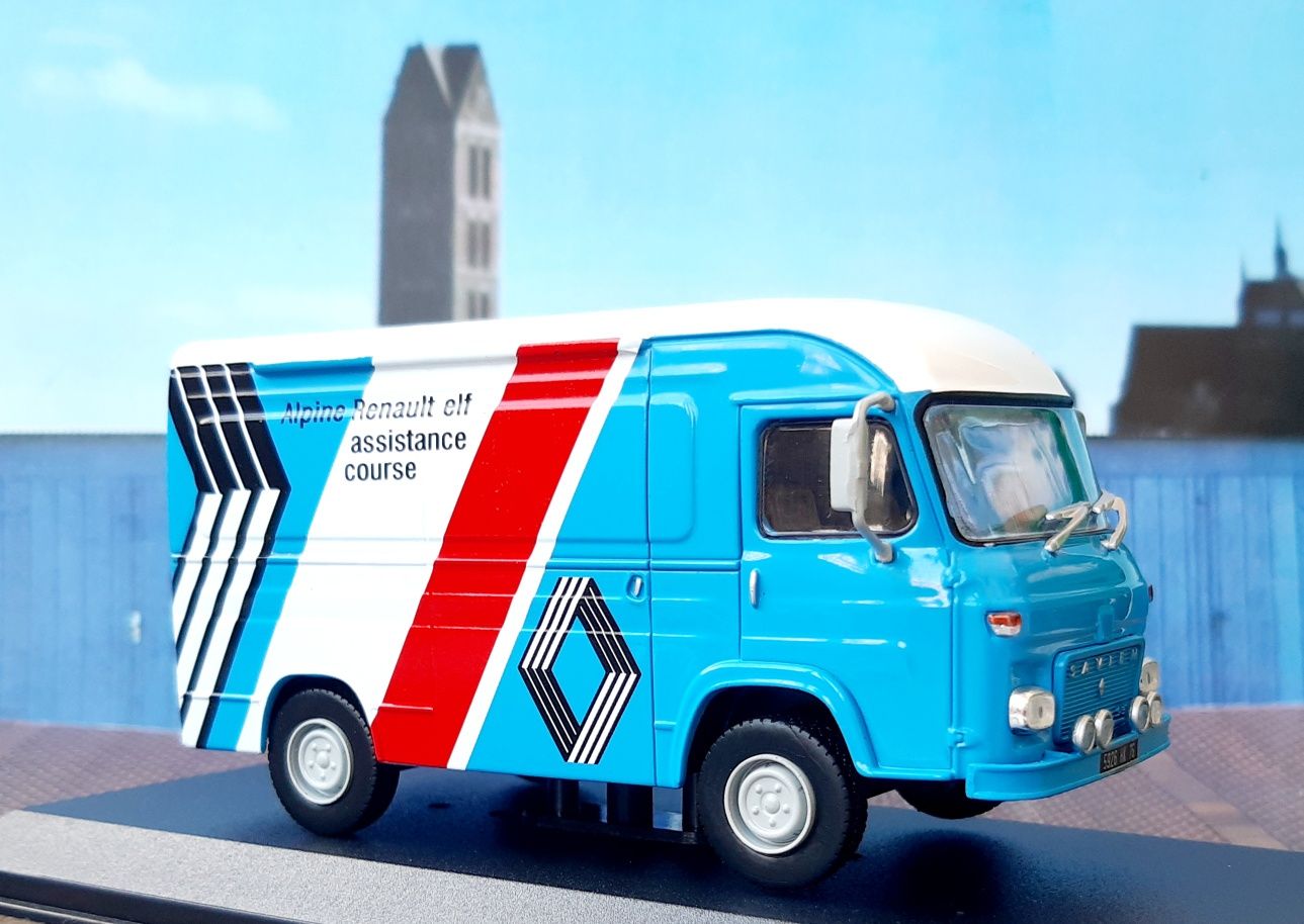 Carrinhas assistência Rally 1/43