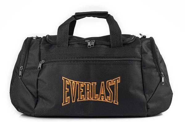 Мужская спортивная сумка EVERLAST Orang черная  на 36л