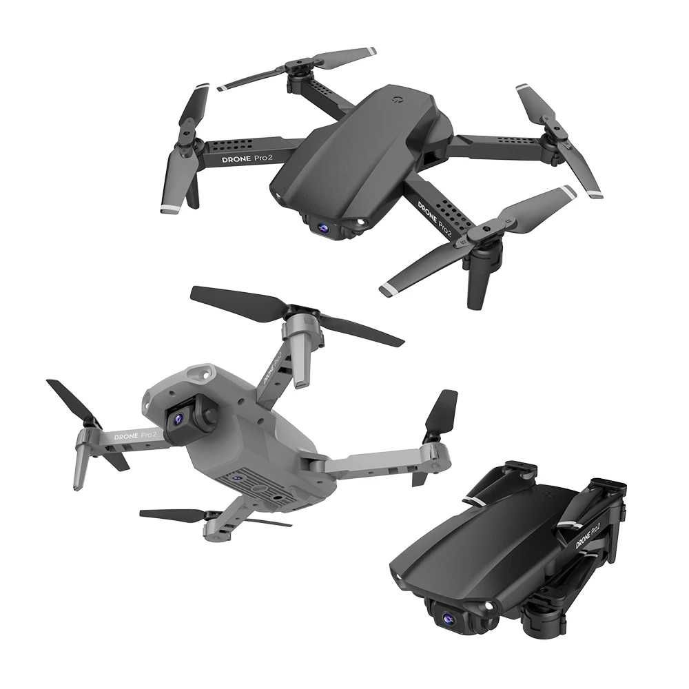 Dron E99 PRO 2 kamera FPV zasięg 200m 20min walizka powrót