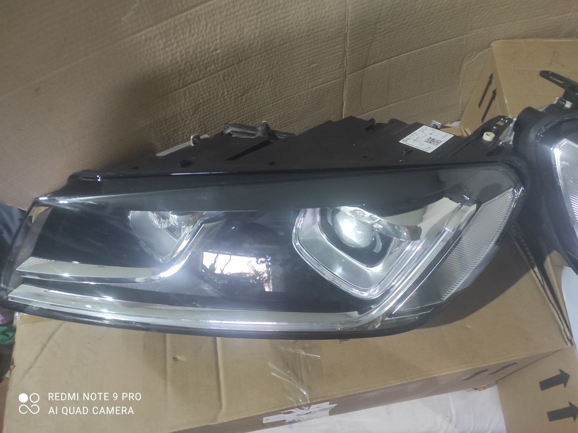 Фари Volkswagen Toureg R-Line рестайл.інг 7P1941751B, 7P1941752B, VW,