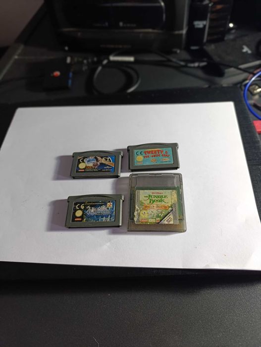 Jogos nintendo Game Boy advance e color