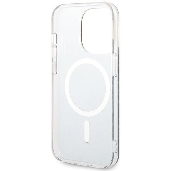 Etui Guess 4G MagSafe do iPhone 15 Pro Max 6.7" - Czarny