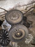 Felgi i opony 13" fiat CC czy Seicento zimowe 6 szt