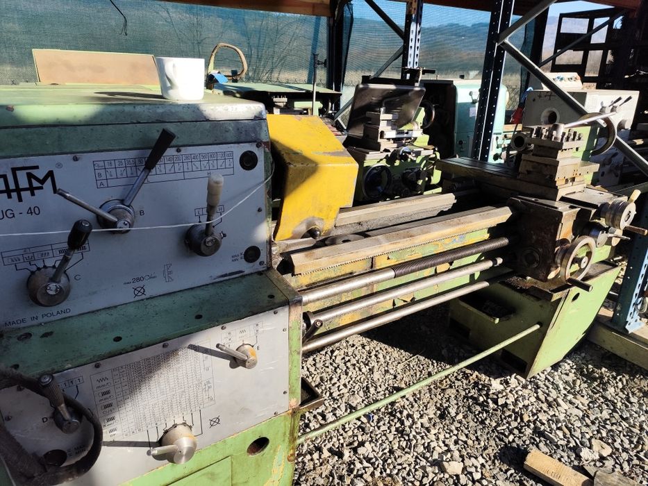 Tokarka Tuj 48 x 2500 frezarka do metalu wiertarka szlifierka prasa