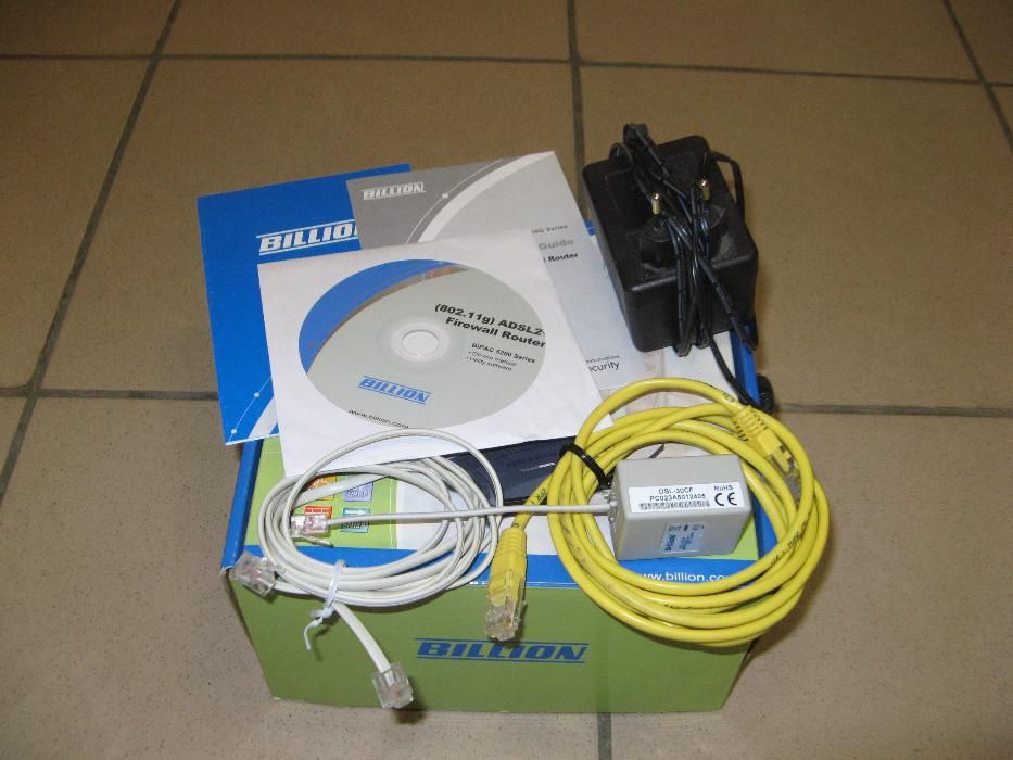 ADSL модем Billion BiPAC 5200G R4 WIFI