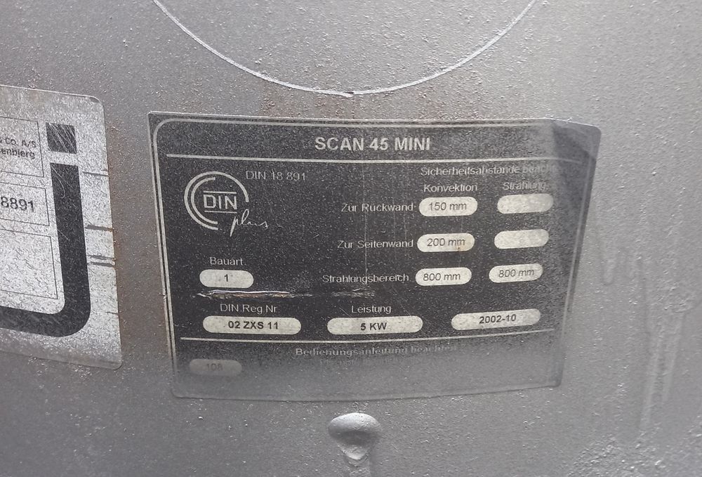 Kominek wolnostojący