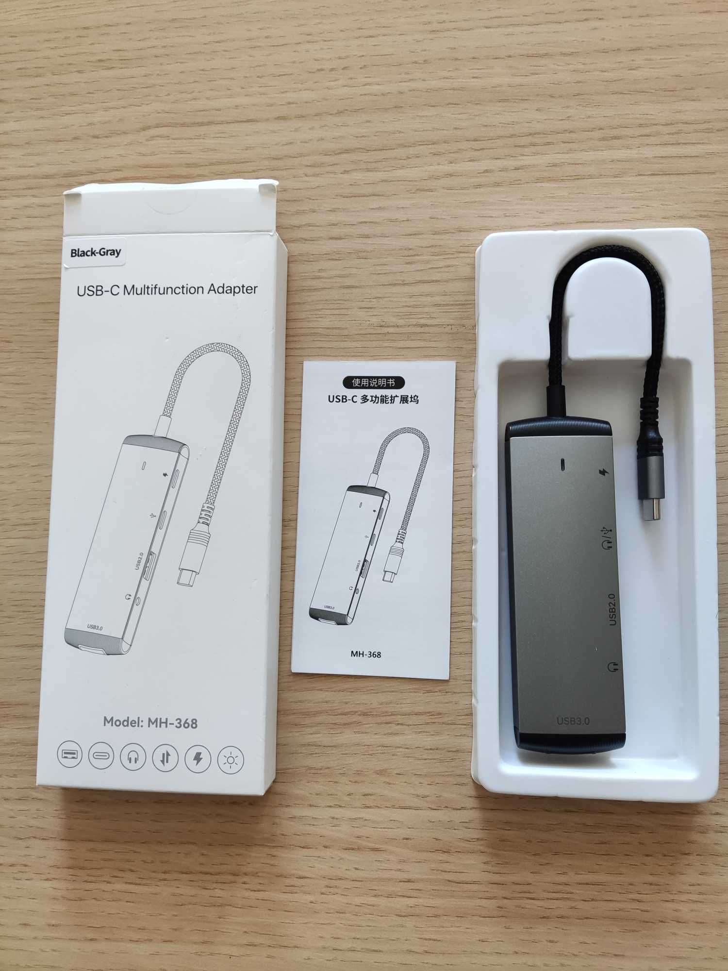 Adapter (Hub) USB-C 5 w 1