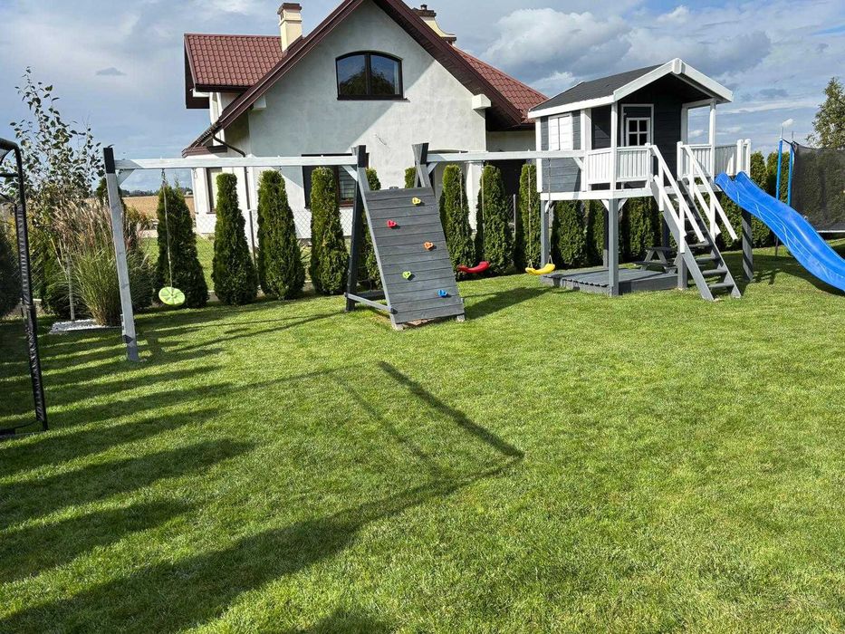 Domek drewniany dla dzieci