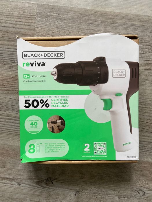 Akumulatorowa wiertarka udarowa 12V Black & Decker  Hammer drill