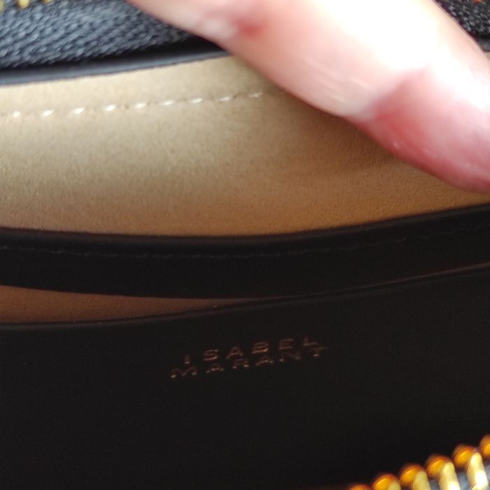 Сумка Isabel Marant кросс-боди кожаная через плечо