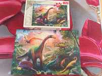 Puzzle "Dinozaury" 5+