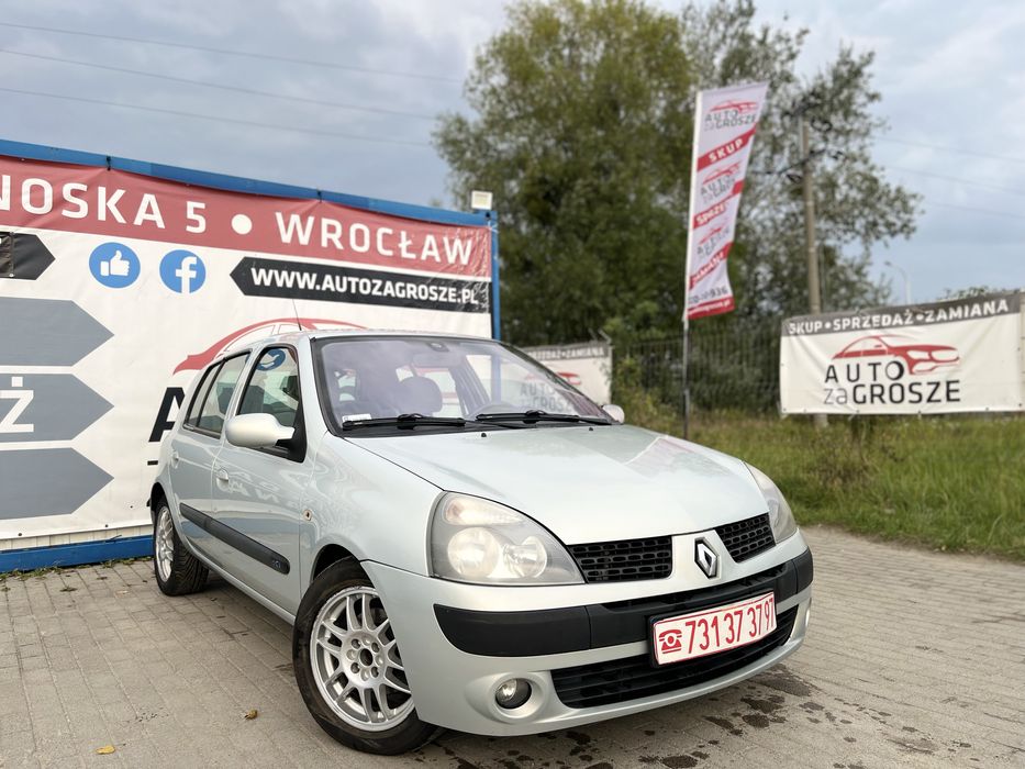 Renault Clio 1.5 DCI//2004//Alufelgi//Klimatyzacja//Zadbany//Zamiana
