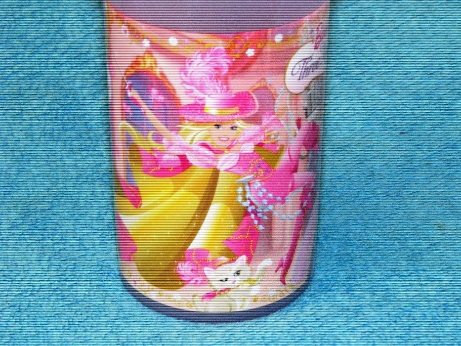 Barbie bidon Barbie i trzy muszkieterki kubek Barbie