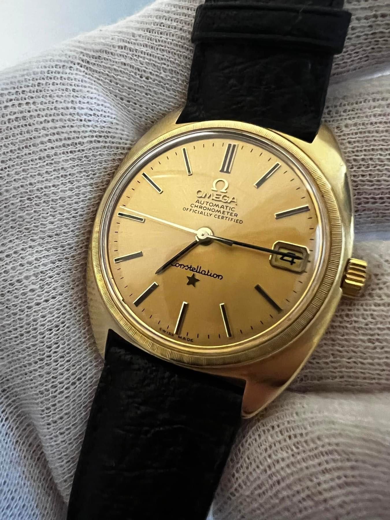 Omega Constellation złoto 18k