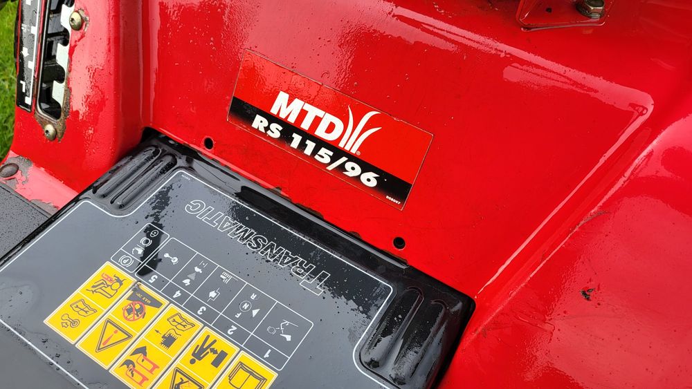 Traktorek MTD 12.5KM 96cm z koszem kosiarka