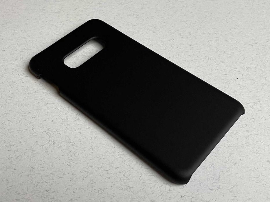 Samsung Galaxy S10e чохол матовий пластик чорний тонкий чехол S10 e