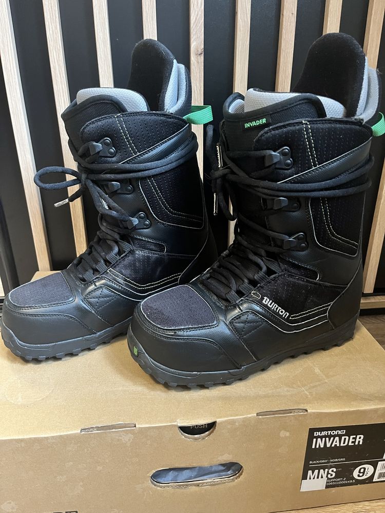 Buty snowboardowe Burton. Rozm 42.5. Wkł.  26 cm. Jak nowe.