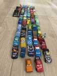 Auta Disney Cars oryginalne 59 sztuk