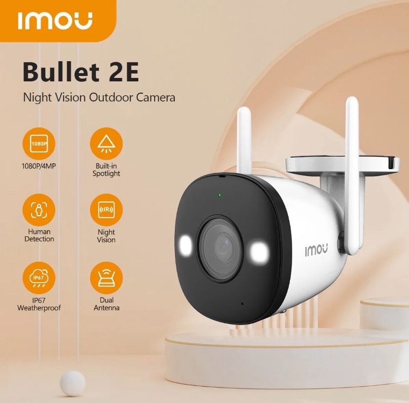 IP камера IMOU Bullet 2E 4мп