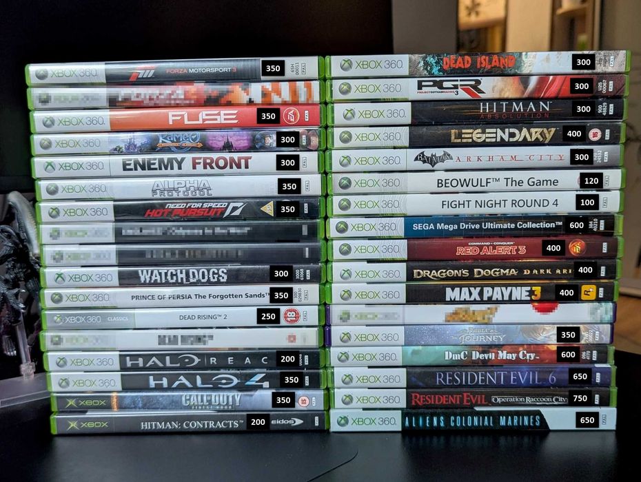 Продам комплект ліцензійних дисків/Ігри на Xbox 360