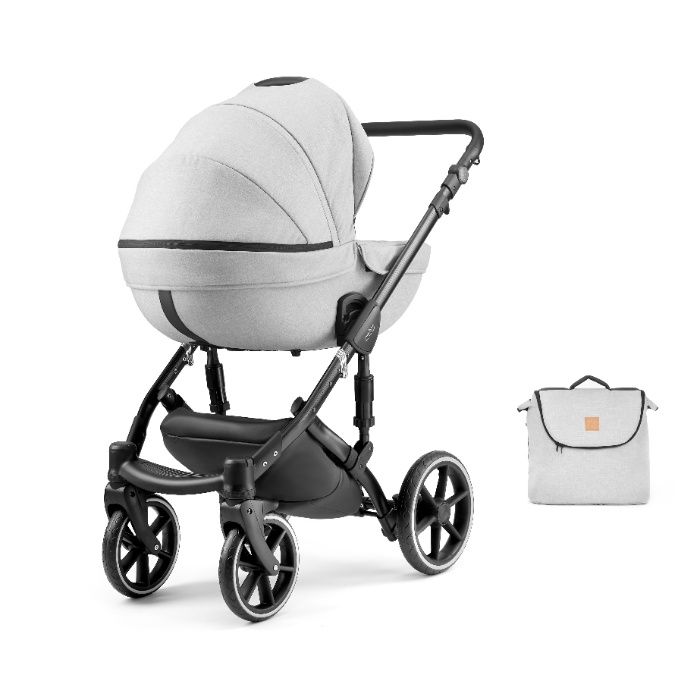 Wózek 3w1 DADA PRAMS Max 500 Dolomite SilverL Model2021