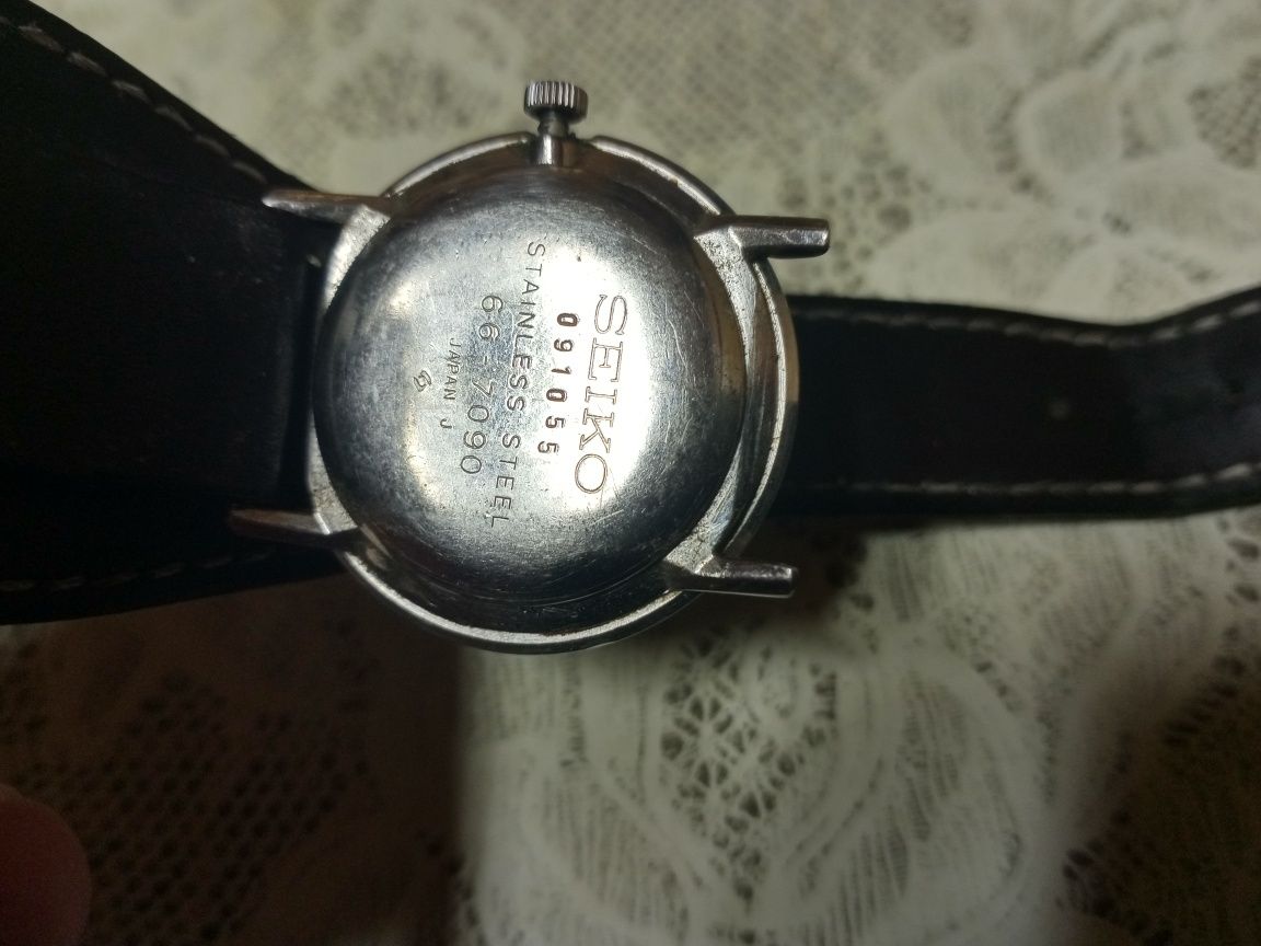 Stary zegarek Seiko 66 7090 Japan