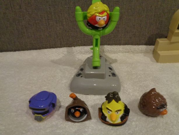 Wyrzutnia Angry Birds Star Wars - gra zręcznościowa + figurki