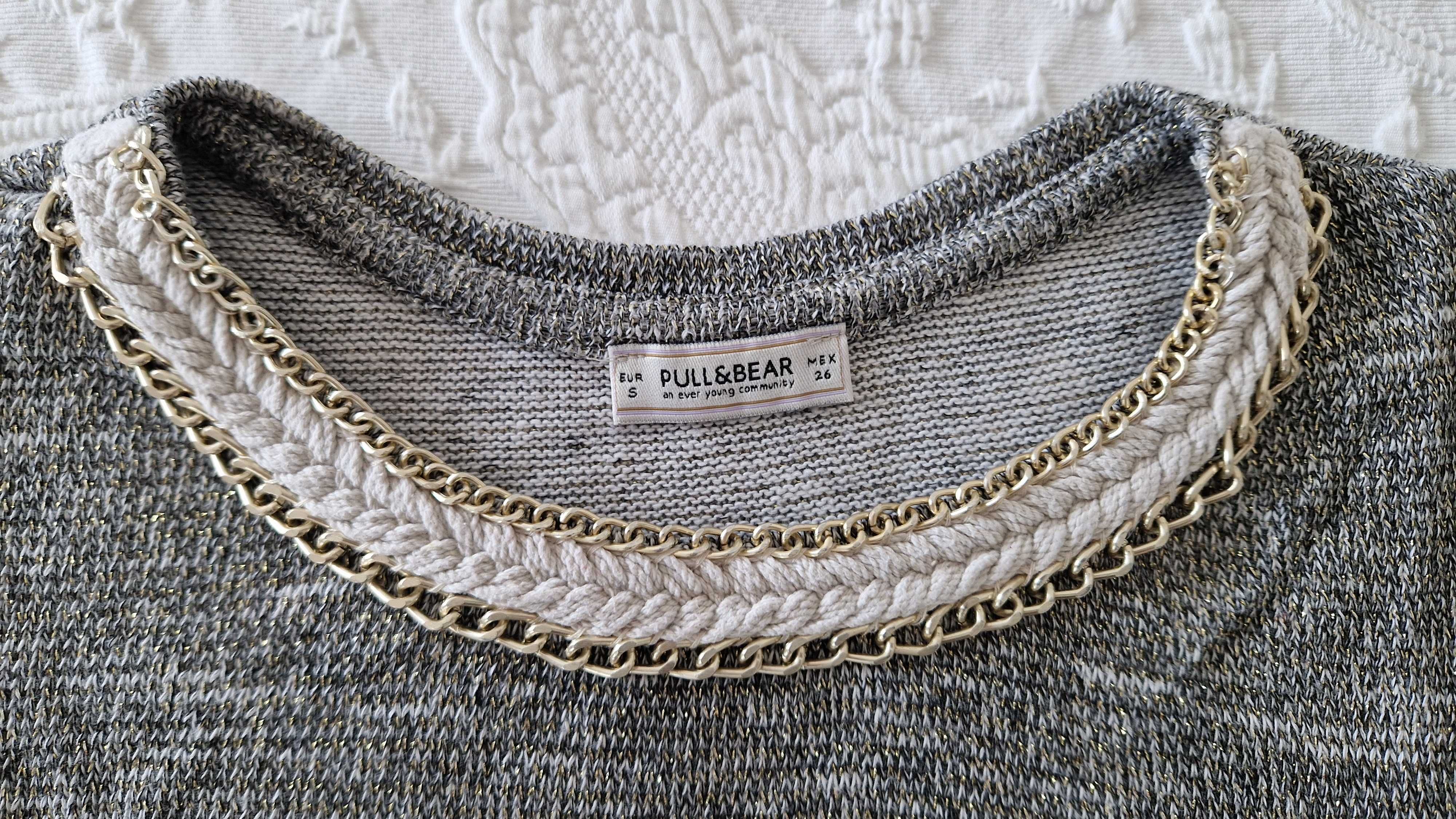 Blusa manga comprida, Pull & Bear, tamanho S