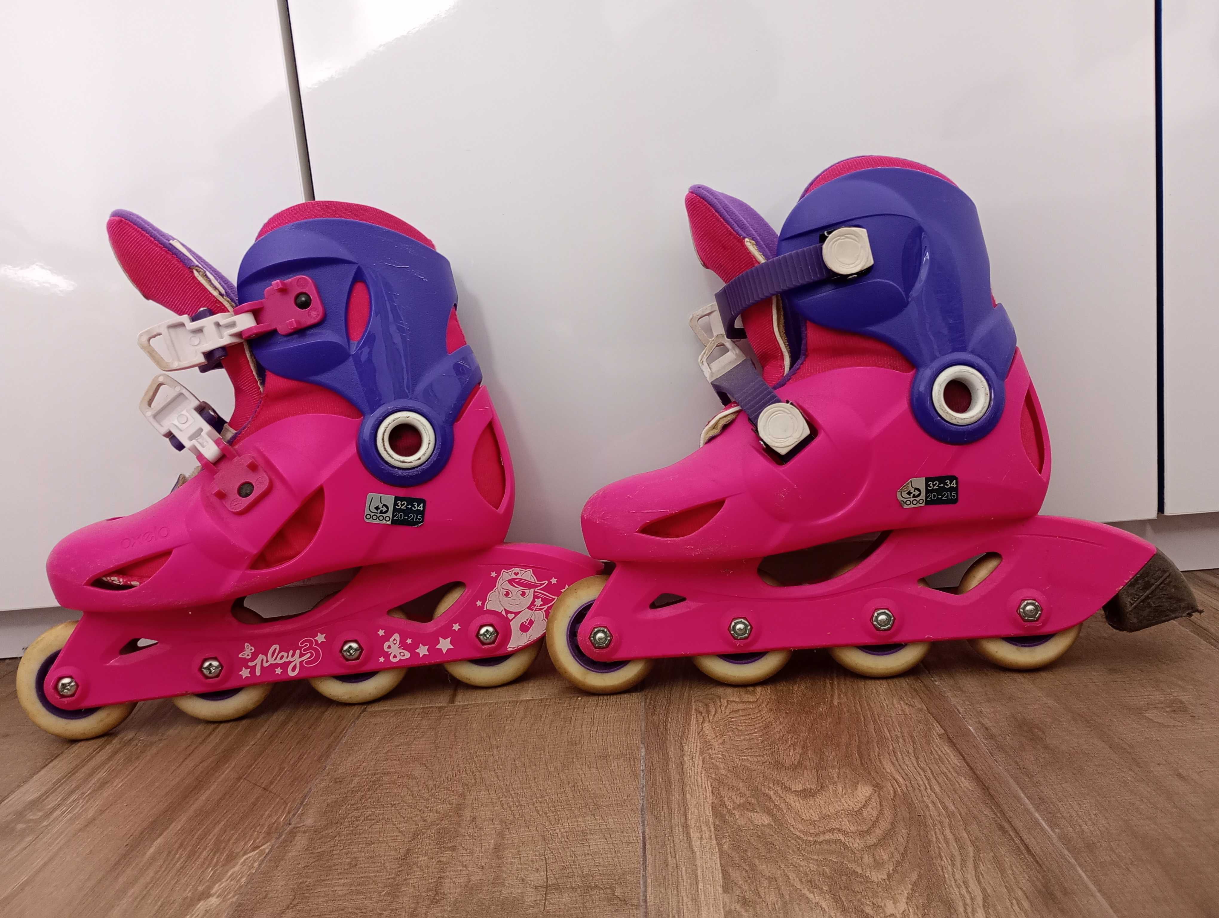 Patins em linha tamanho 32-34