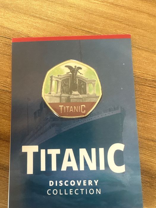 Moedas titanic coleção