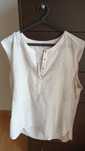 Blusa/túnica  bege da Cortefiel