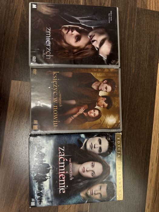 Zmierzch, Księżyc w nowiu, Zaćmienie DVD