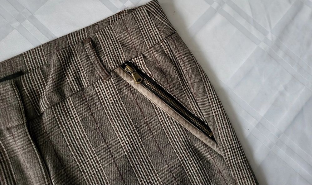 Spodnie Damskie W Kratę Soyaconcept r. 38/.40