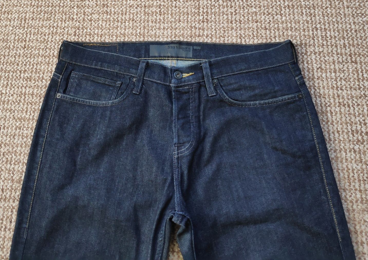 Levi's 333 джинсы с принтом на подвороте оригинал W34 L32