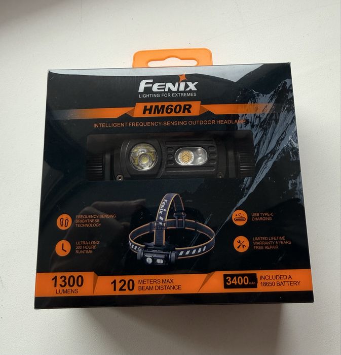 Ліхтарь Fenix HM60R Новий