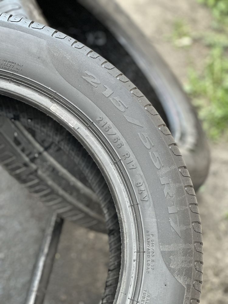 Pirelli Cinturato P7 215/55 r17 2021 рік 6мм