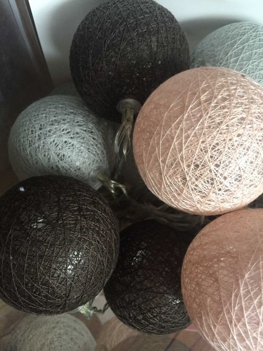 Lampki kule LED home&you girlanda 20 kul