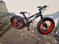 Fat bike rower 20 cali dla dziecka tarcze alu monster rider