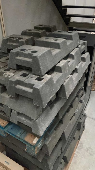 Lote de suportes para Grades de Vedação Metálica