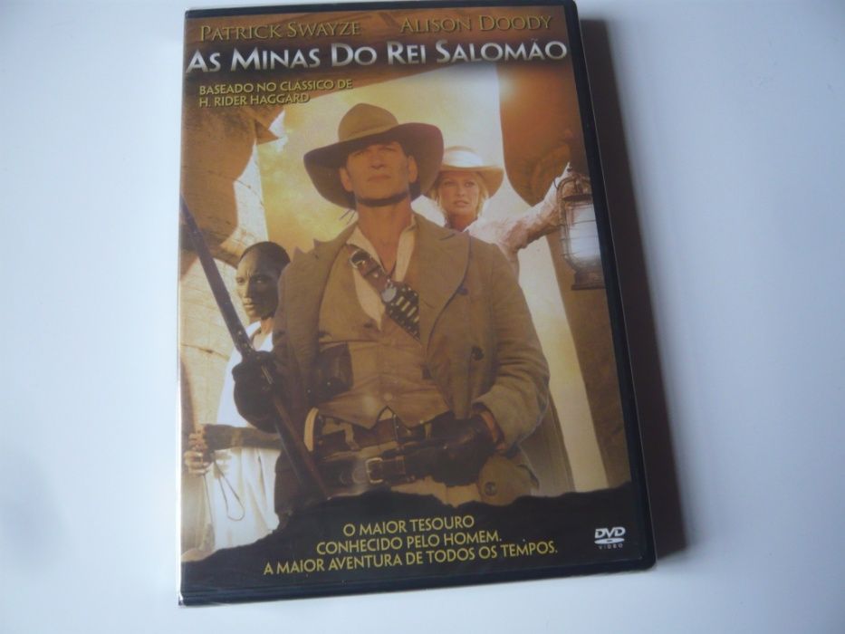 Filme DVD "As minas do rei Salomão".