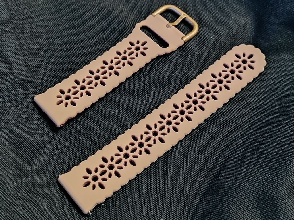 Nowość! Pasek silikonowy na zegarek, smartwatch itp. Rozmiar 20mm