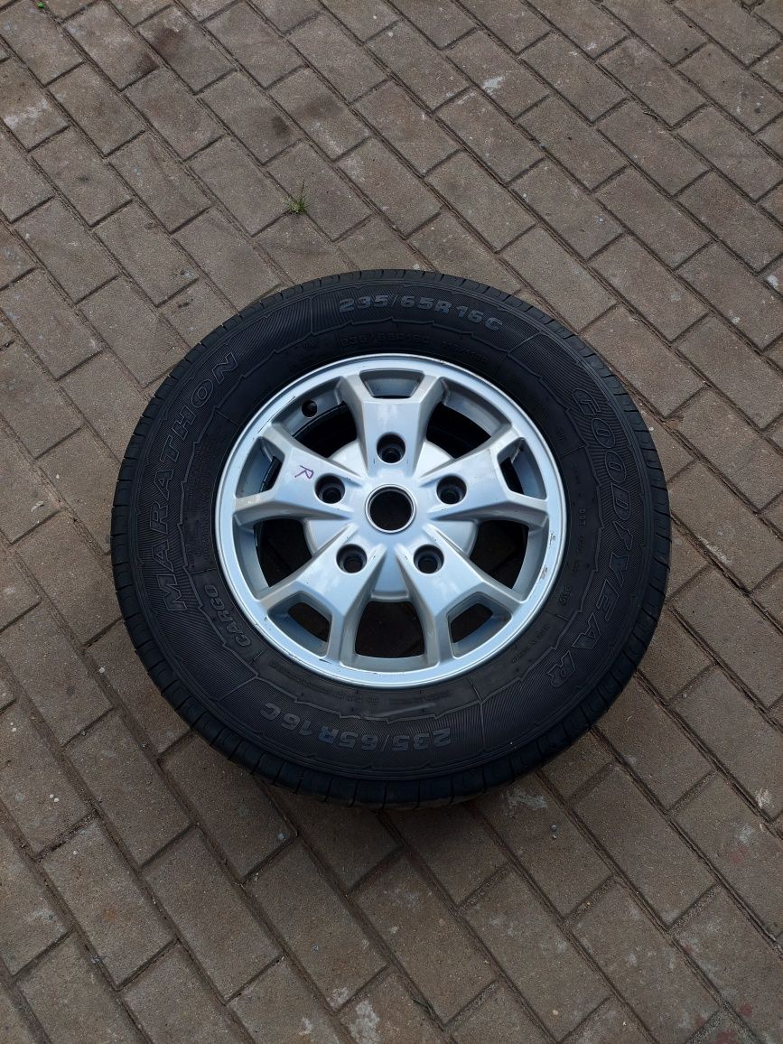 Felga aluminiowa koło zapasowe 5x160 Ford Transit 6.5 X 16 ET 60