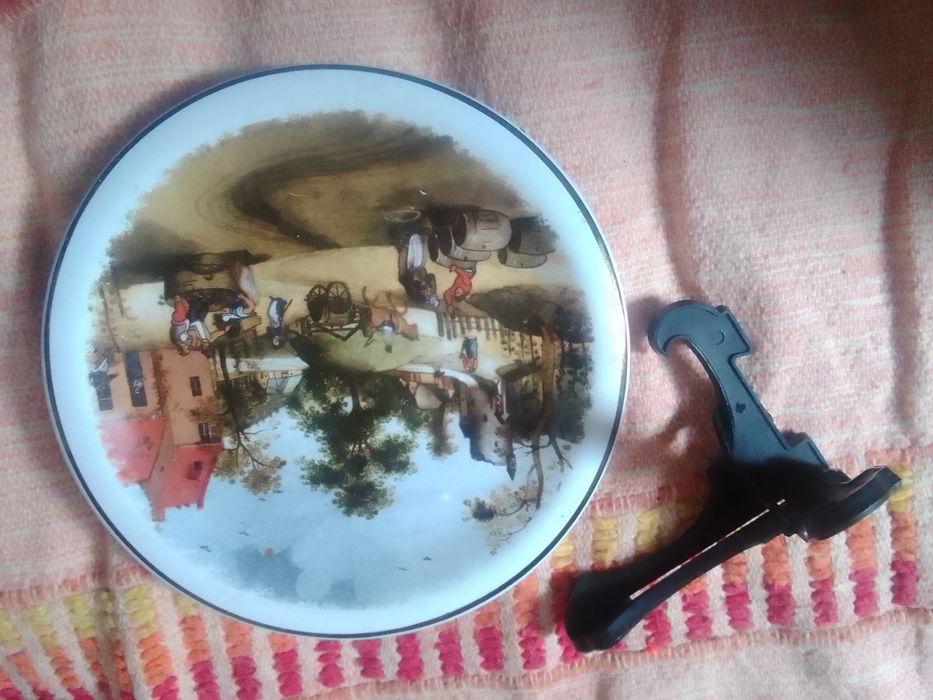 Pratinho médio decorativo Ericeira só 4€ excelente estado