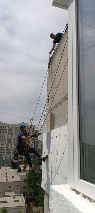 Утеплення квартир,фасадів,висотні роботи,промисловий альпінізм