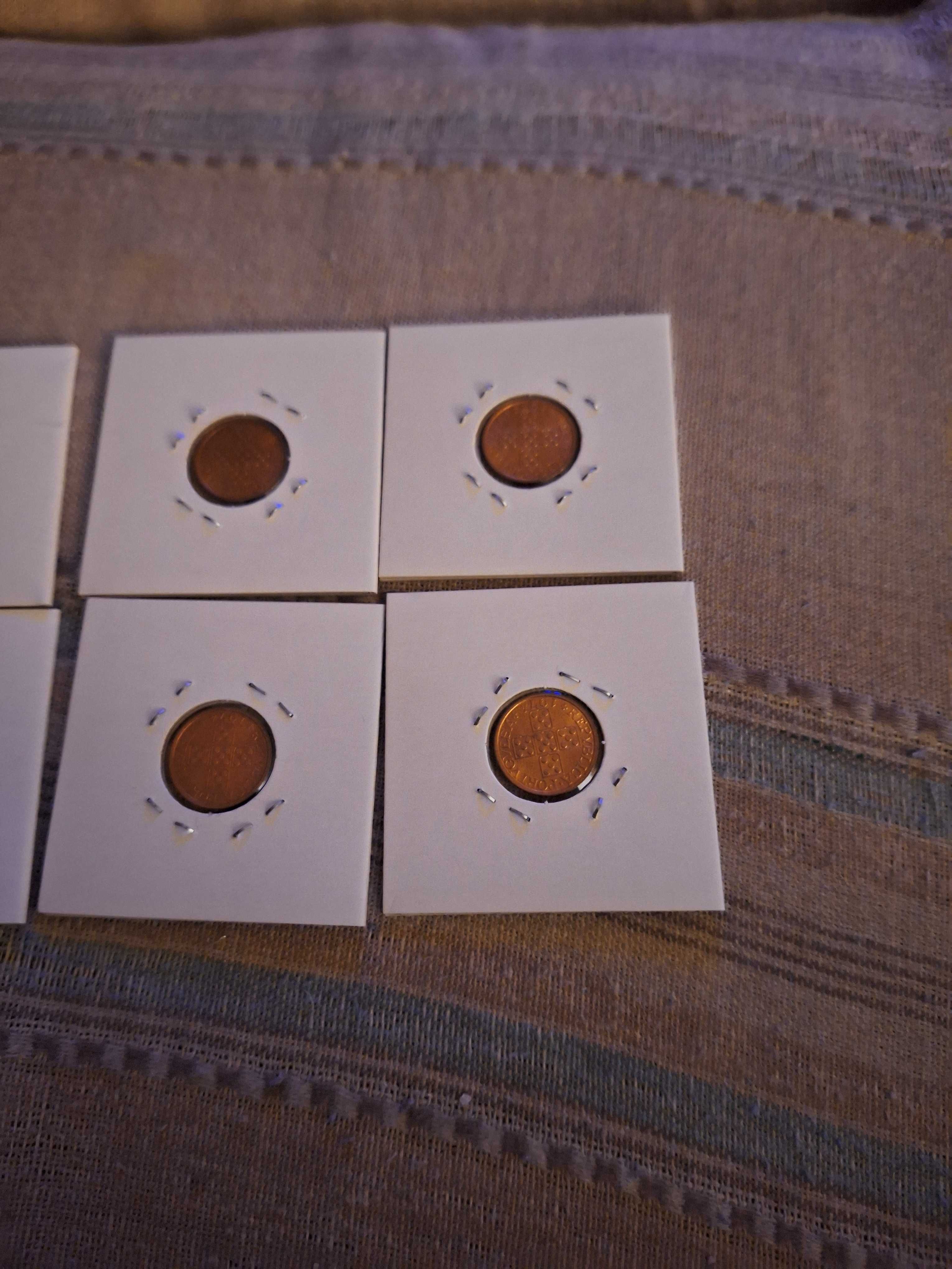 10 moedas 20centavos bronze Portugal