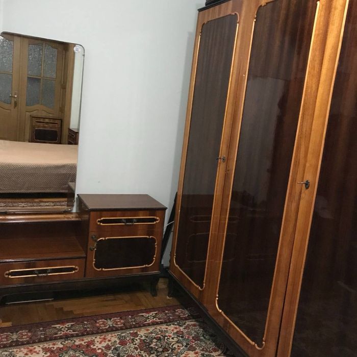 Спальний гарнітур, меблі в спальню, ліжко двоспальне, матрац, шафа,