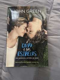 Vendo livro “A culpa e das estrelas”